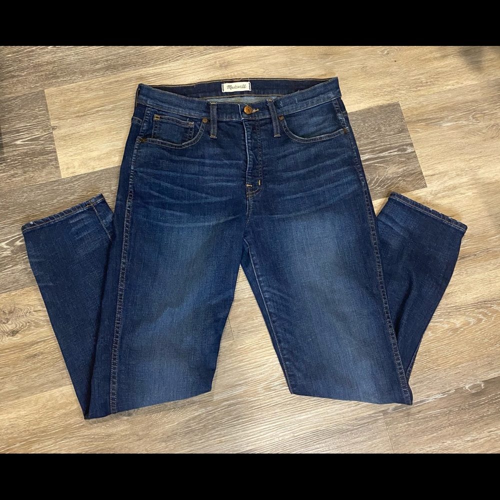 Madewell slim straight jeans size 29